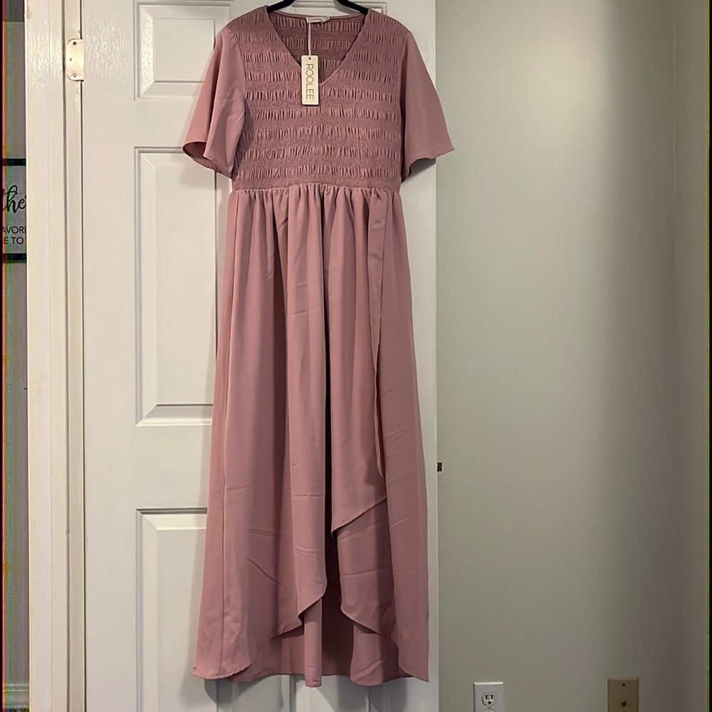 New with Tags Mauve Maxi Dress